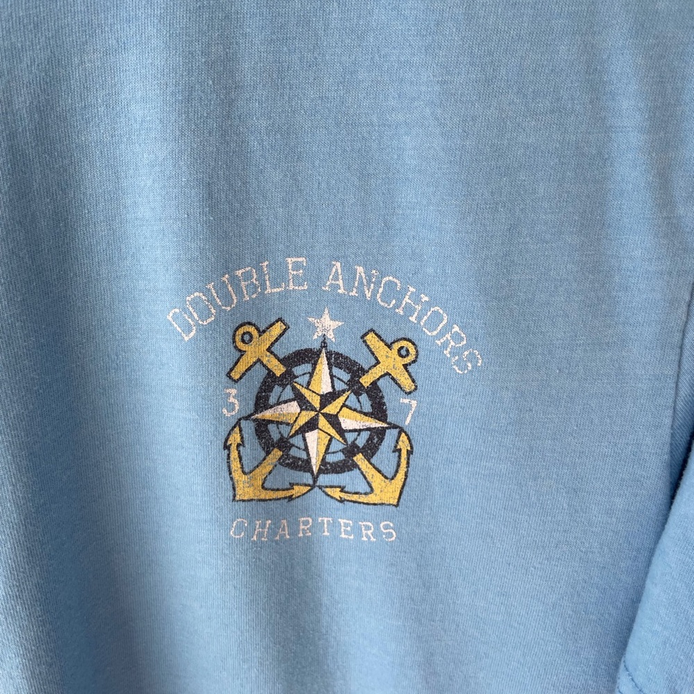 Men’s Izod Saltwater T-shirt Light Blue XL